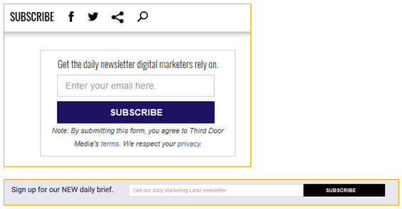 Build an email list: Optimize your website for opt-ins by making the option to subscribe easily visible and accessible