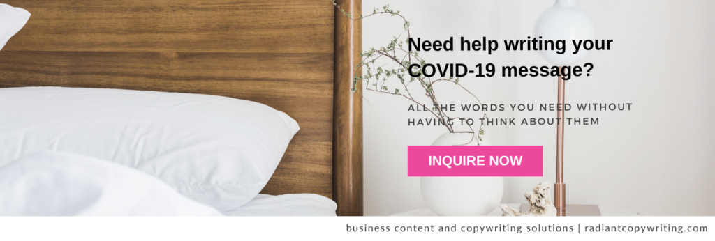 Need help writing your hotel's COVID-19 health and safety response measures? Inquire now.