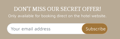 Word choice makes a huge difference in getting people to sign up for hotel emails!