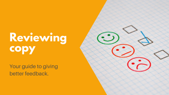 Your guide to giving better feedback.