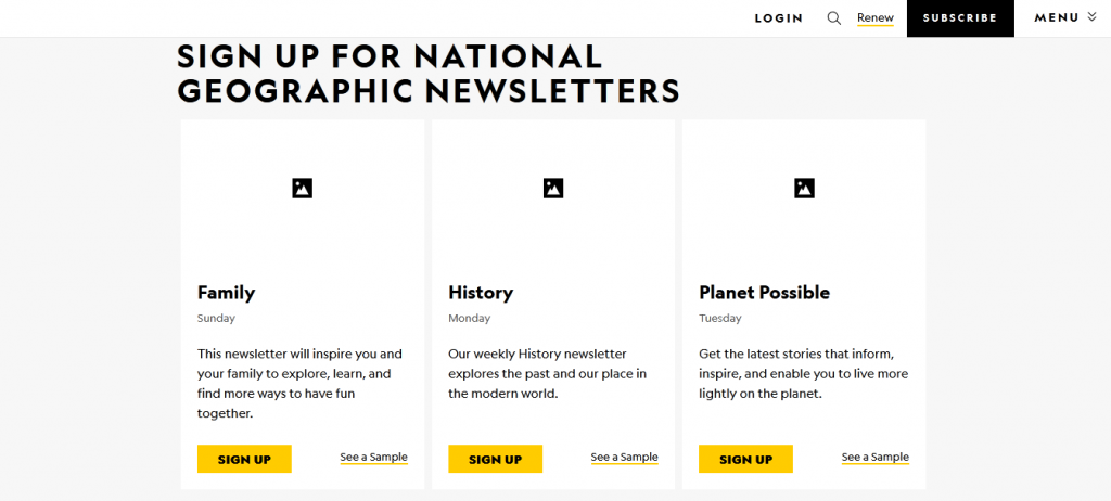 Newsletter Signup Examples: Trends & Techniques For More Subscribers