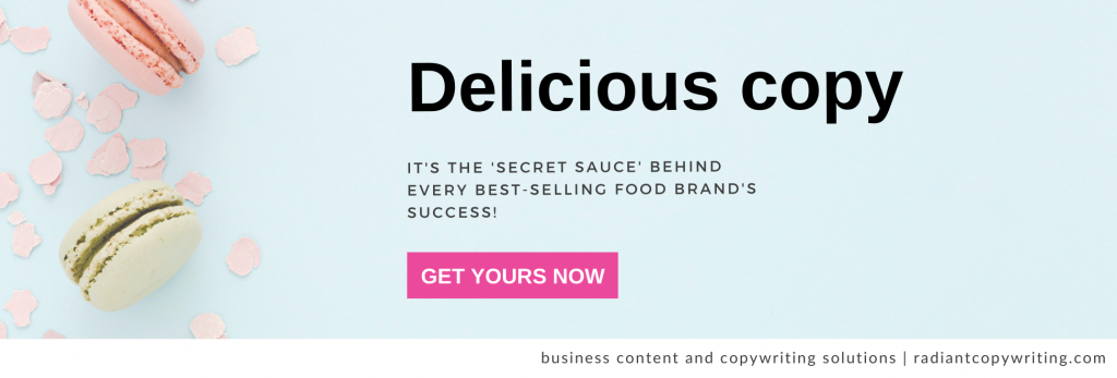  Food Copywriting Examples Strategies You Can Use Radiant Copywriting