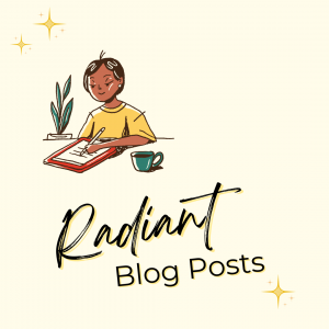 Radiant blog post content writer 