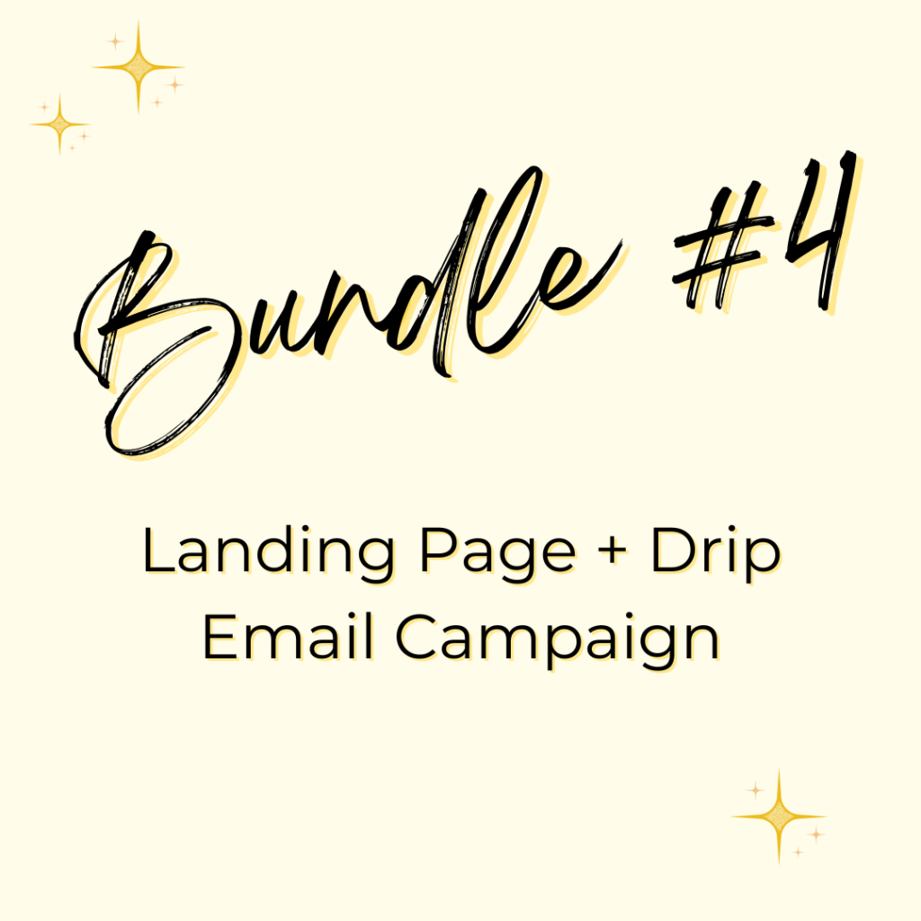 Copywriting Discount: Landing Page + Drip Email Campaign