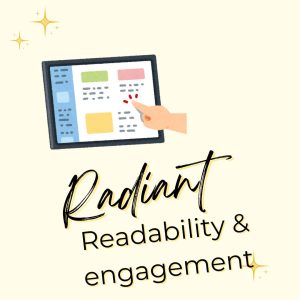 Radiant Copywriting Readability and Engagement Fixes